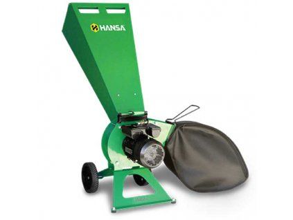 Hansa C3e - elektrický zahradní štěpkovač
